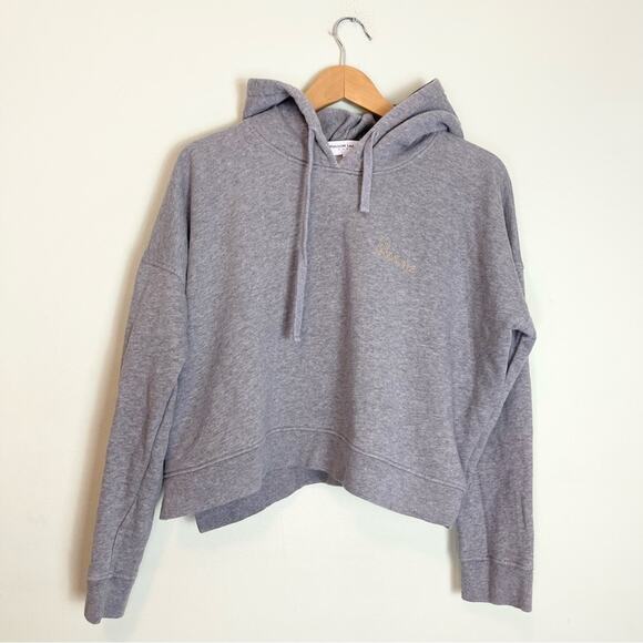Maison Labiche Gray Hoodie “Blondie” Embroidered Sweatshirt Woman's size S - Picture 1 of 8